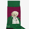 Socks Pope John Paul II Burgundy