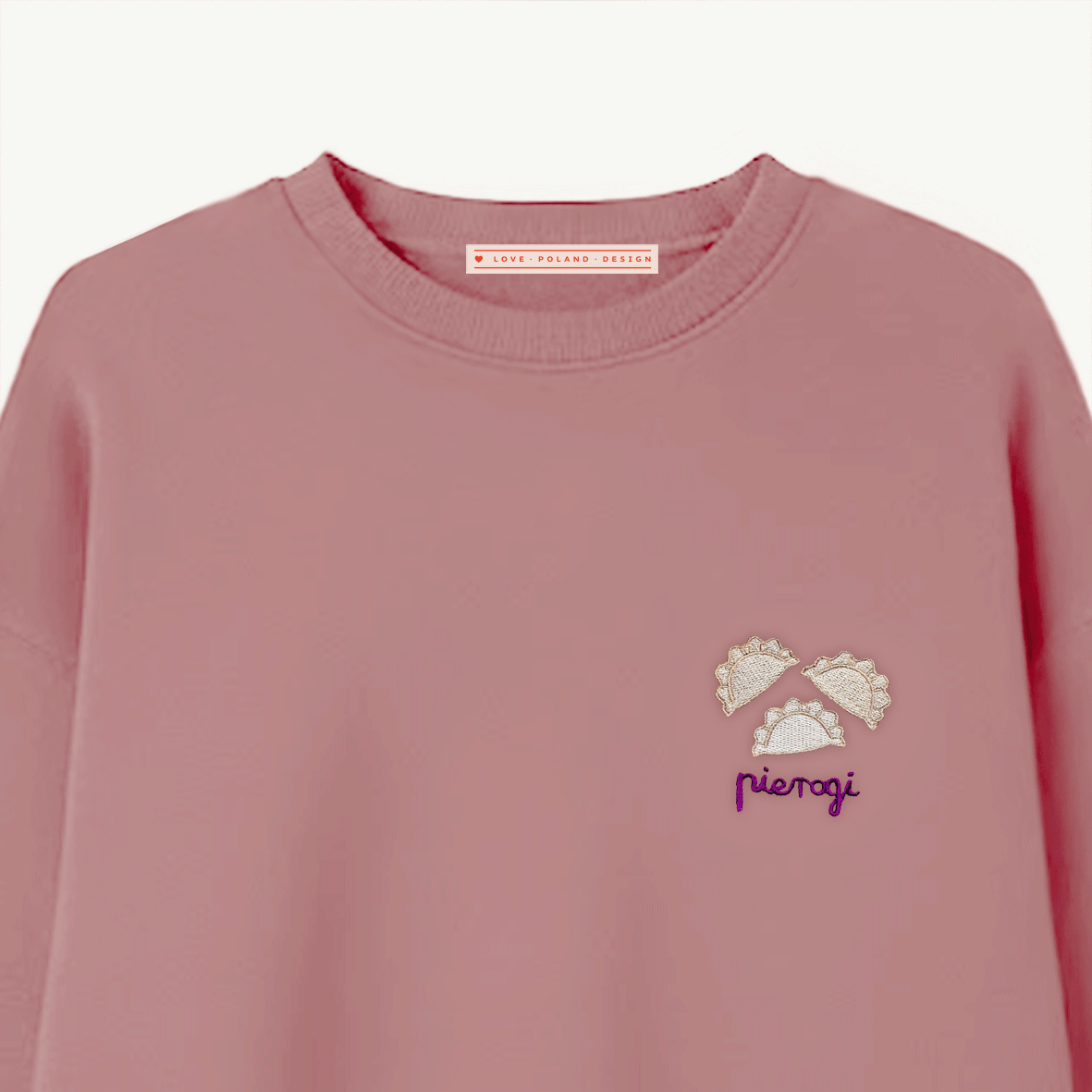 Bluza Pierogi Brudny Róż