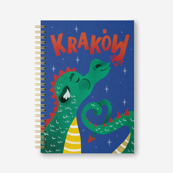 Notebook A5 Krakow Dragon Fire