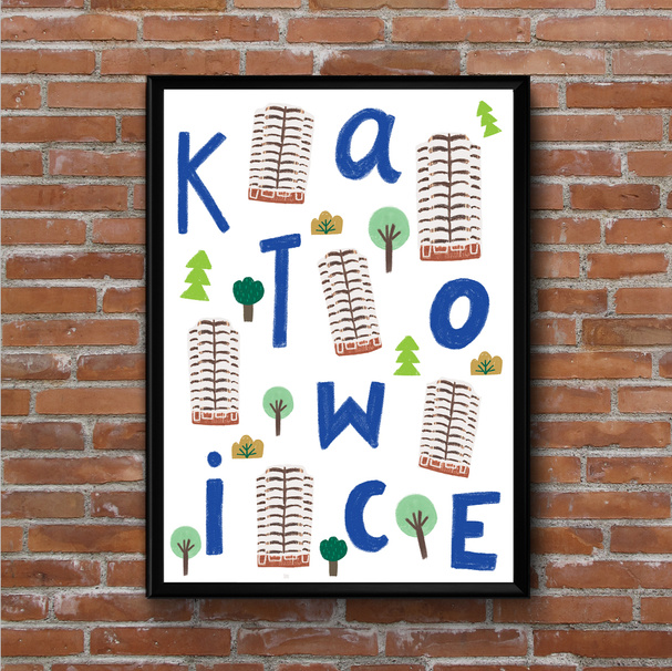 Plakat Kukurydze Katowickie 40x50