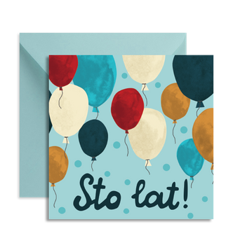 Happy Birthday Card! Balloons