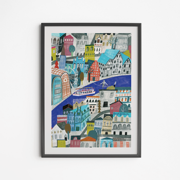 Plakat Bydgoszcz Panorama 40x50