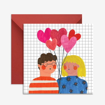 Couple Grille Card