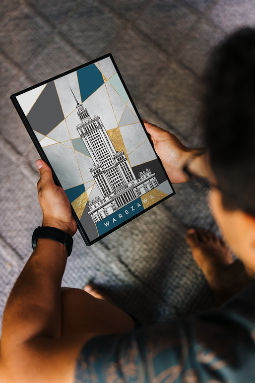 Palace Modern Marble Poster 40x50