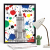 Poster Palace of Culture Blobs 21x30