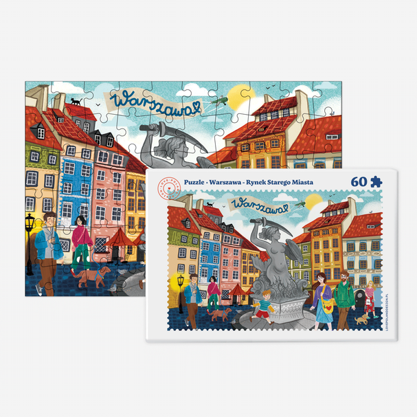 Puzzle Warszawa Starówka 60