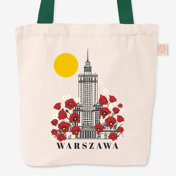 Torba Bawełniana Pałac Kultury Łąka