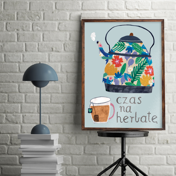 Tea Time Poster 30x40