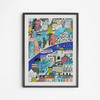 Plakat Bydgoszcz Panorama 40x50