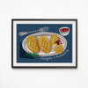 Plakat Oscypki z Żurawiną 30x40