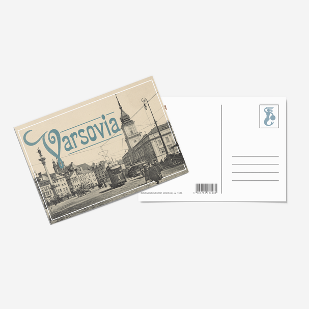 Pocztówka Warszawa Plac Zygmunta