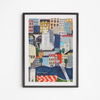 Plakat Warszawa Centrum 30x40
