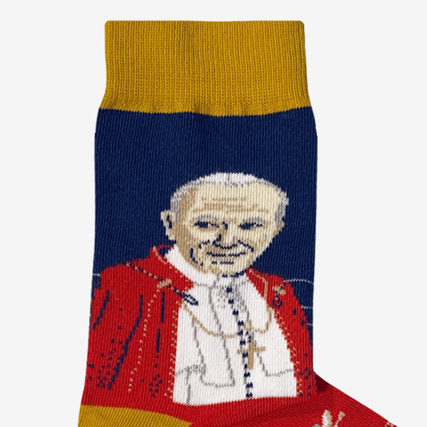 Skarpetki Papież Jan Paweł II
