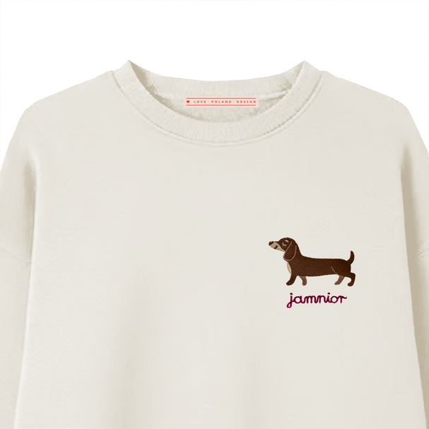 Sweatshirt Dachshund Vanilla