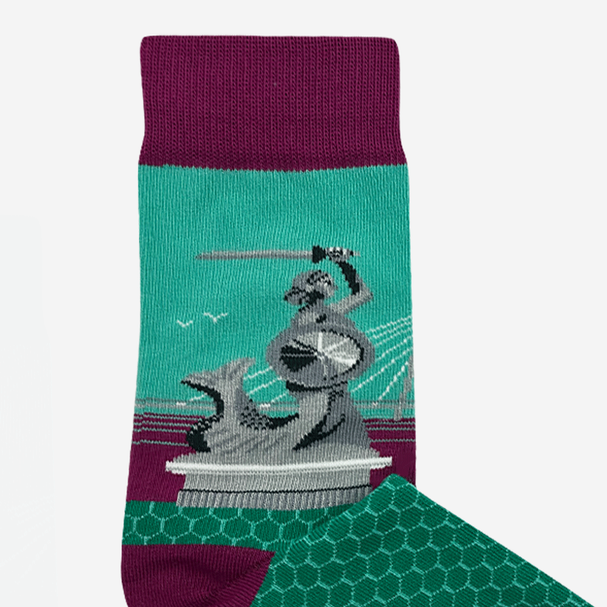 Socks Warsaw Mermaid Pink