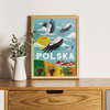 Plakat Bociany Wieś 21x30