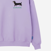 Sweatshirt Dachshund Baby Blue