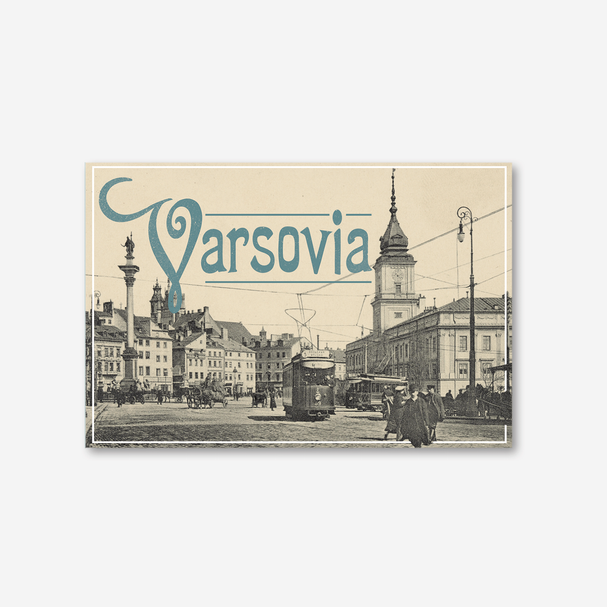 Pocztówka Warszawa Plac Zygmunta