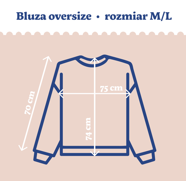 Sweatshirt Dumplings Blue