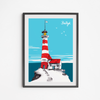Plakat Latarnia Retro 50x70