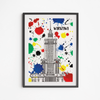 Plakat Pałac Kultury Kleksy 50x70
