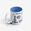Ceramic Mug Warsaw Walking Route