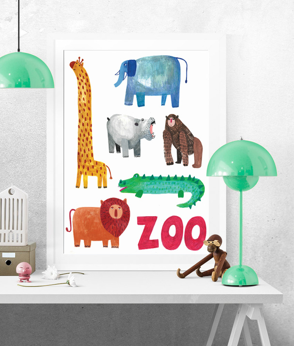Plakat ZOO 30x40