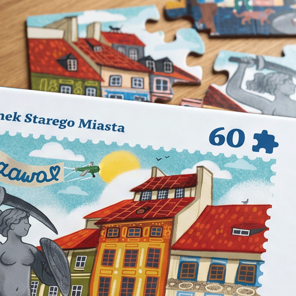 Puzzle Warszawa Starówka 60