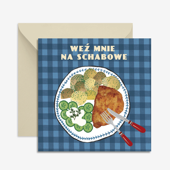 Kartka Weź Mnie na Schabowe