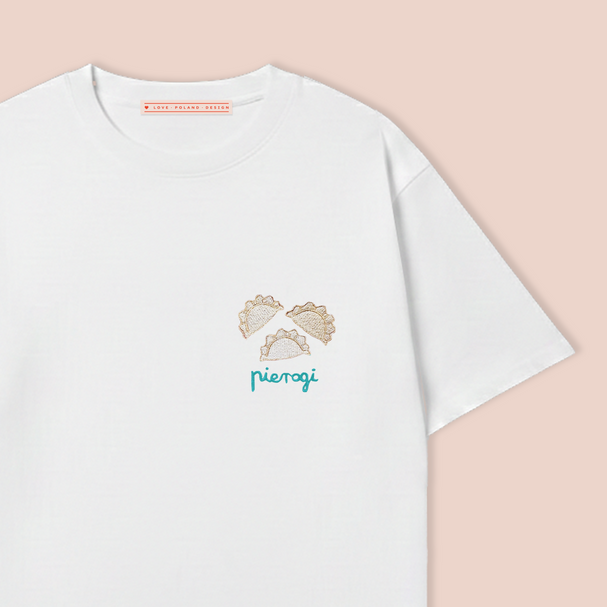 T-shirt Pierogi White
